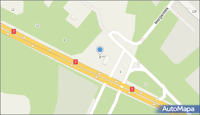 Modlniczka, Rożańskiego Adama, prof., 6, mapa Modlniczka