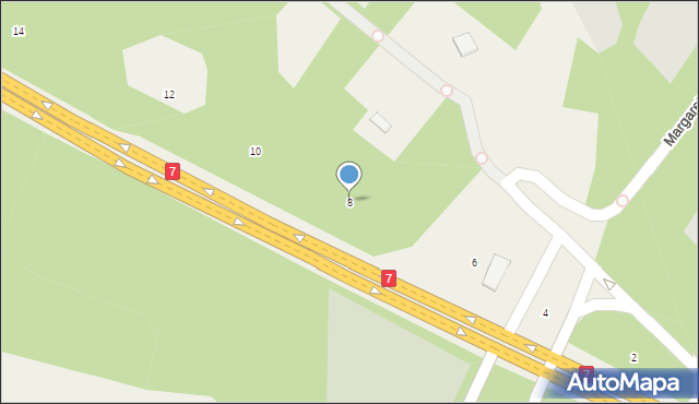 Modlniczka, Rożańskiego Adama, prof., 8, mapa Modlniczka