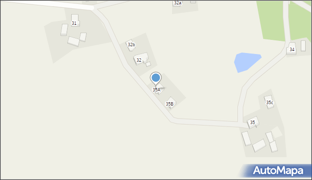 Mojusz, Różana, 12, mapa Mojusz