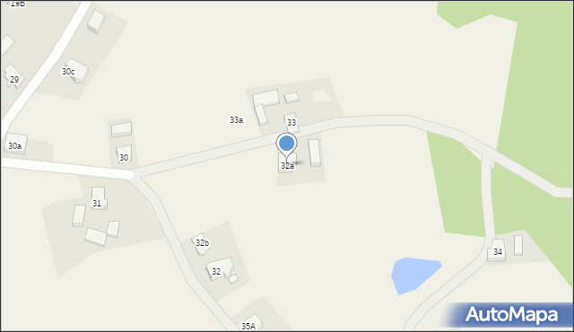 Mojusz, Różana, 22, mapa Mojusz