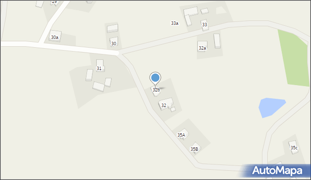 Mojusz, Różana, 8, mapa Mojusz