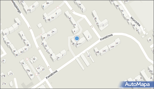 Mysłowice, Różyckiego Ludomira, 2A, mapa Mysłowice