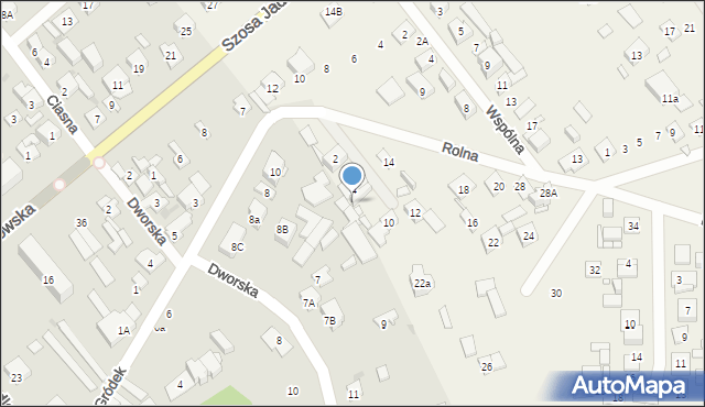 Nowe Lipiny, Rolna, 6, mapa Nowe Lipiny