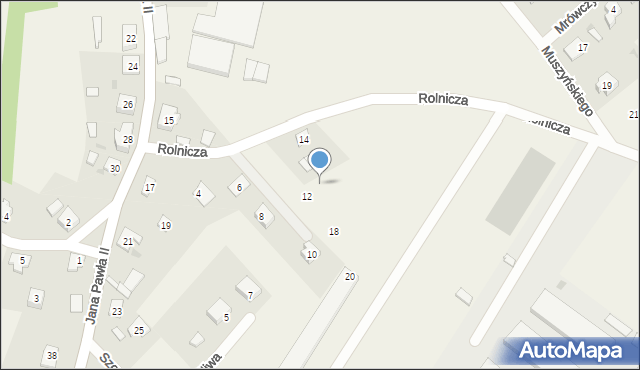 Nowy Barkoczyn, Rolnicza, 16, mapa Nowy Barkoczyn