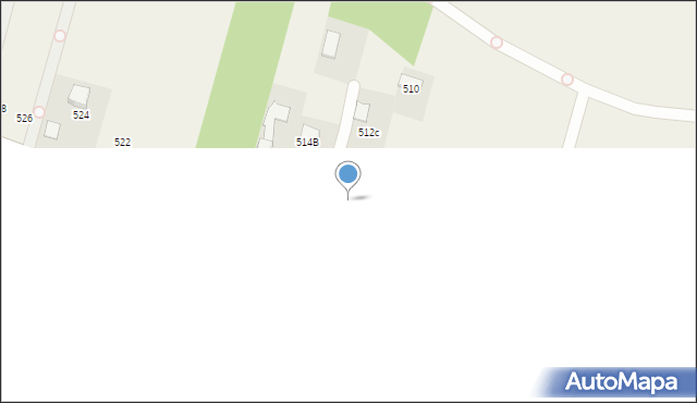 Nowy Dziekanów, Rolnicza, 512A, mapa Nowy Dziekanów