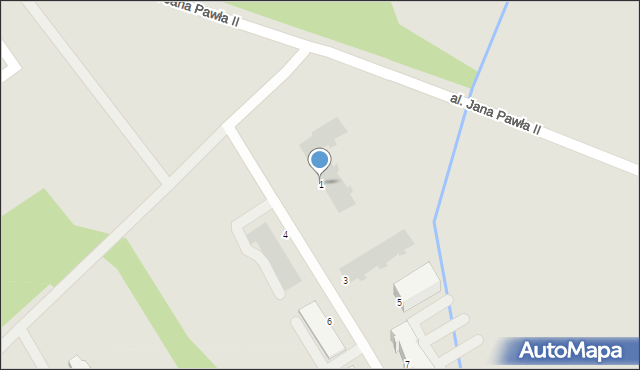 Ostrołęka, Rogalewicz Zofii, 1, mapa Ostrołęka