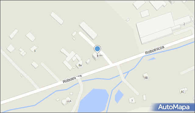Paczków, Robotnicza, 8, mapa Paczków