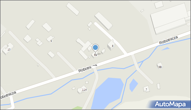 Paczków, Robotnicza, 8a, mapa Paczków