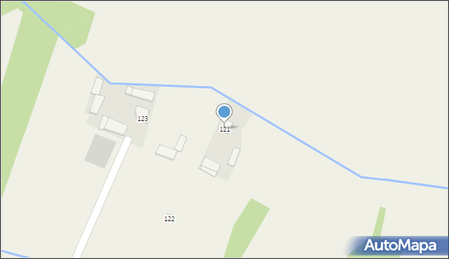 Parznice, Rodzinna, 14a, mapa Parznice