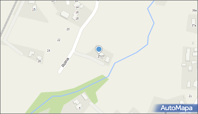 Pierściec, Rolna, 17, mapa Pierściec