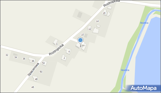 Pierściec, Roztropicka, 6, mapa Pierściec