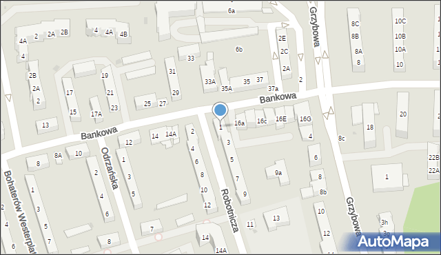 Police, Robotnicza, 1, mapa Police