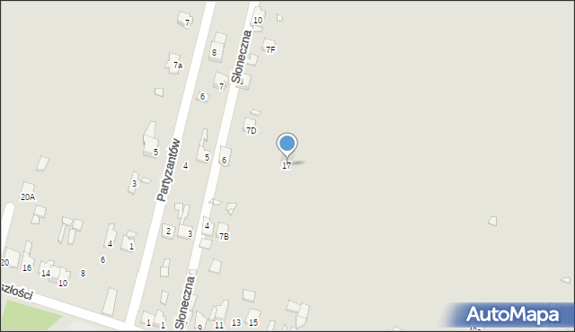 Poręba, Roździeńskiego Walentego, 17, mapa Poręba