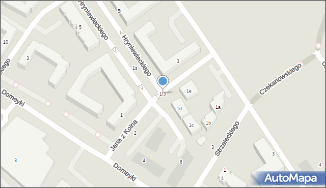 Pruszcz Gdański, Rogozińskiego Stefana, 1/3, mapa Pruszcz Gdański