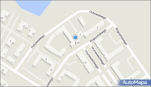 Pruszcz Gdański, Rogozińskiego Stefana, 6, mapa Pruszcz Gdański