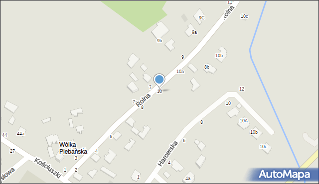 Radomyśl Wielki, Rolna, 10, mapa Radomyśl Wielki