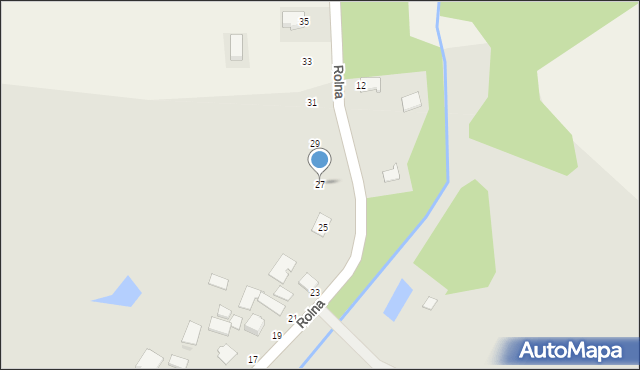 Radomyśl Wielki, Rolna, 27, mapa Radomyśl Wielki