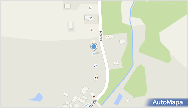 Radomyśl Wielki, Rolna, 29, mapa Radomyśl Wielki