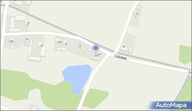 Robaczyn, Robaczyn, 21a, mapa Robaczyn