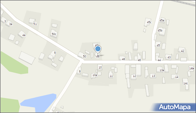 Robaczyn, Robaczyn, 49, mapa Robaczyn