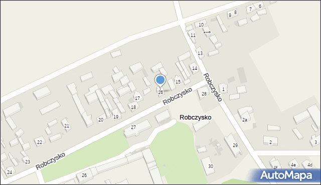 Robczysko, Robczysko, 16, mapa Robczysko