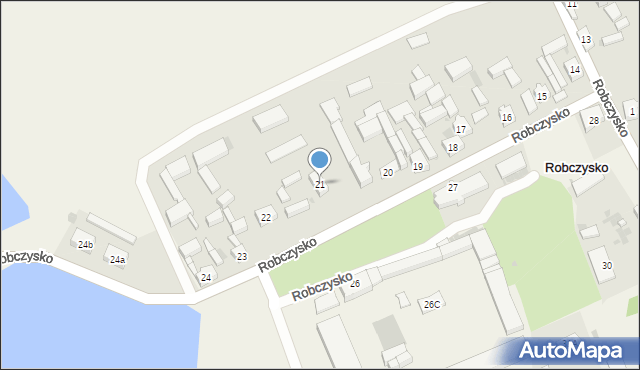 Robczysko, Robczysko, 21, mapa Robczysko