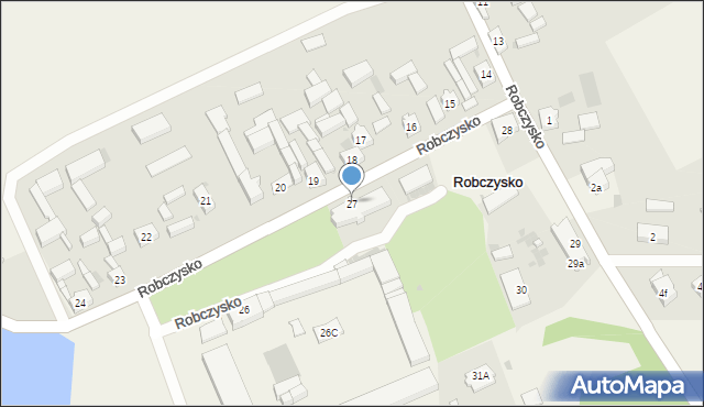 Robczysko, Robczysko, 27, mapa Robczysko