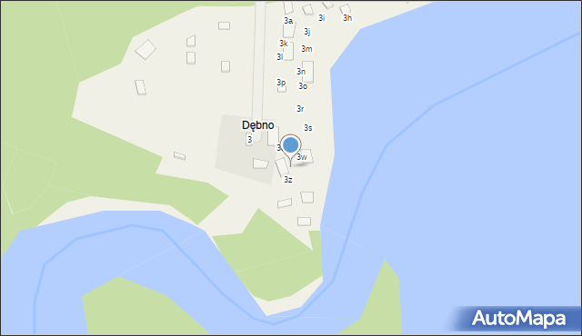 Robotno, Robotno, 3y, mapa Robotno
