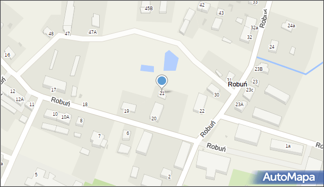 Robuń, Robuń, 21, mapa Robuń