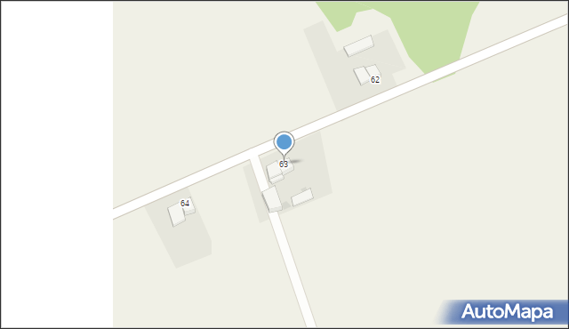 Robuń, Robuń, 63, mapa Robuń