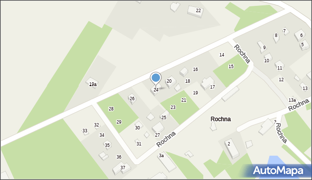 Rochna, Rochna, 24, mapa Rochna