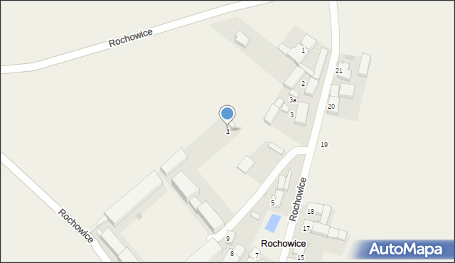 Rochowice, Rochowice, 4, mapa Rochowice