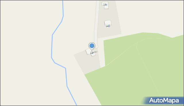 Rodzone, Rodzone, 14f, mapa Rodzone