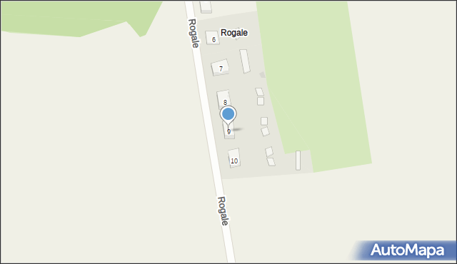 Rogale, Rogale, 9, mapa Rogale