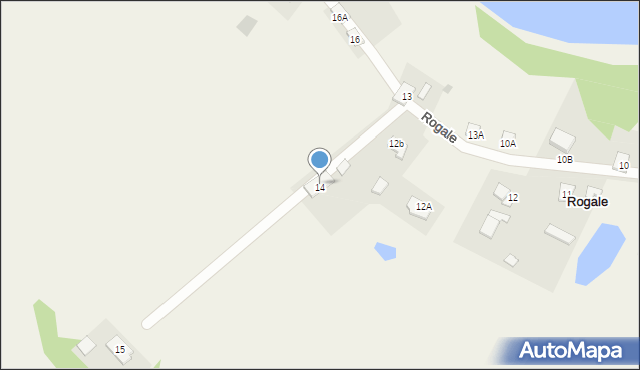 Rogale, Rogale, 14, mapa Rogale