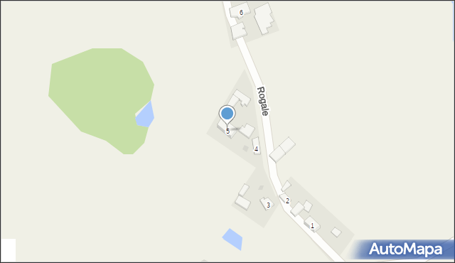 Rogale, Rogale, 5, mapa Rogale