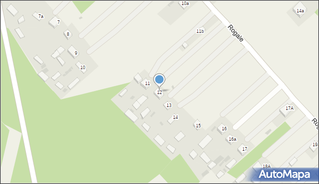 Rogale, Rogale, 12, mapa Rogale