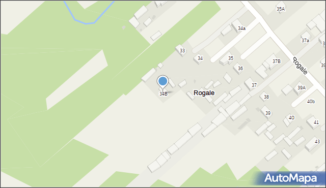 Rogale, Rogale, 34B, mapa Rogale