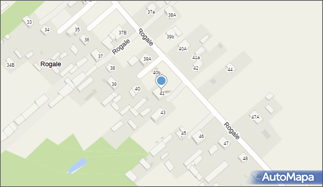 Rogale, Rogale, 41, mapa Rogale