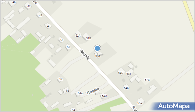 Rogale, Rogale, 53a, mapa Rogale