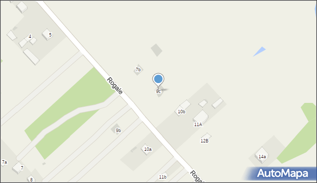 Rogale, Rogale, 9c, mapa Rogale