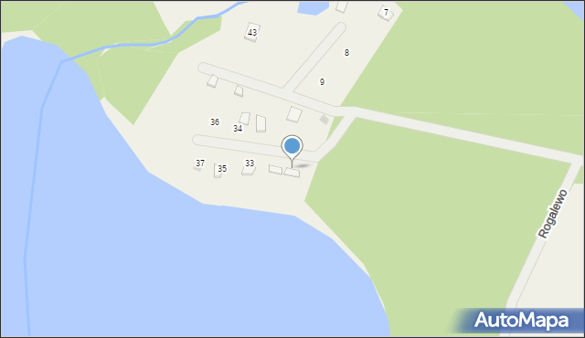 Rogalewo, Rogalewo, 29, mapa Rogalewo