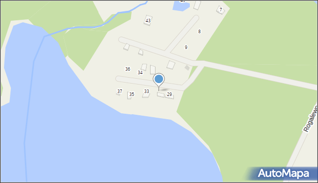 Rogalewo, Rogalewo, 31, mapa Rogalewo
