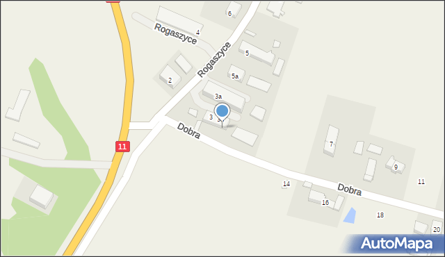 Rogaszyce, Rogaszyce, 3e, mapa Rogaszyce