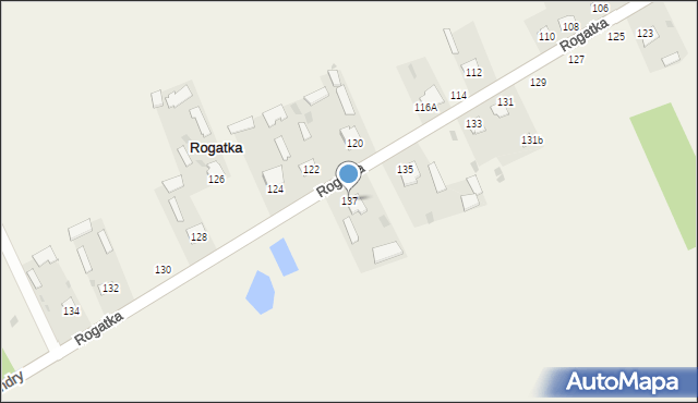 Rogatka, Rogatka, 137, mapa Rogatka