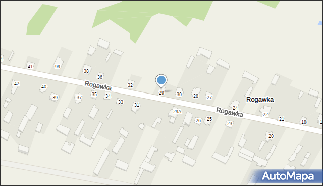 Rogawka, Rogawka, 29, mapa Rogawka
