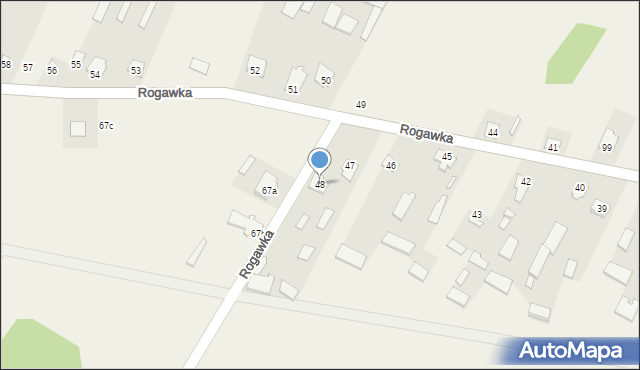 Rogawka, Rogawka, 48, mapa Rogawka
