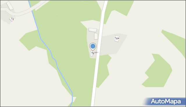 Rogawka, Rogawka, 74, mapa Rogawka
