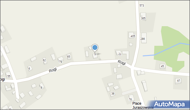 Rogi, Rogi, 7, mapa Rogi