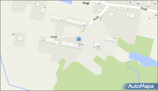 Rogi, Rogi, 10, mapa Rogi